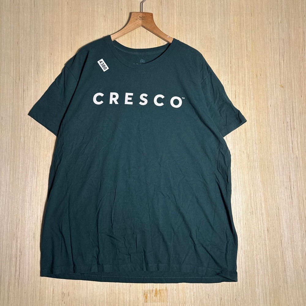 Cresco Shirt Mens Extra Large Green Short Sleeve Weed Dispensary Graphic